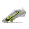 Nike Mercurial Vapor Elite SG Pro Plata Safari Blanco Negro Plata Neon